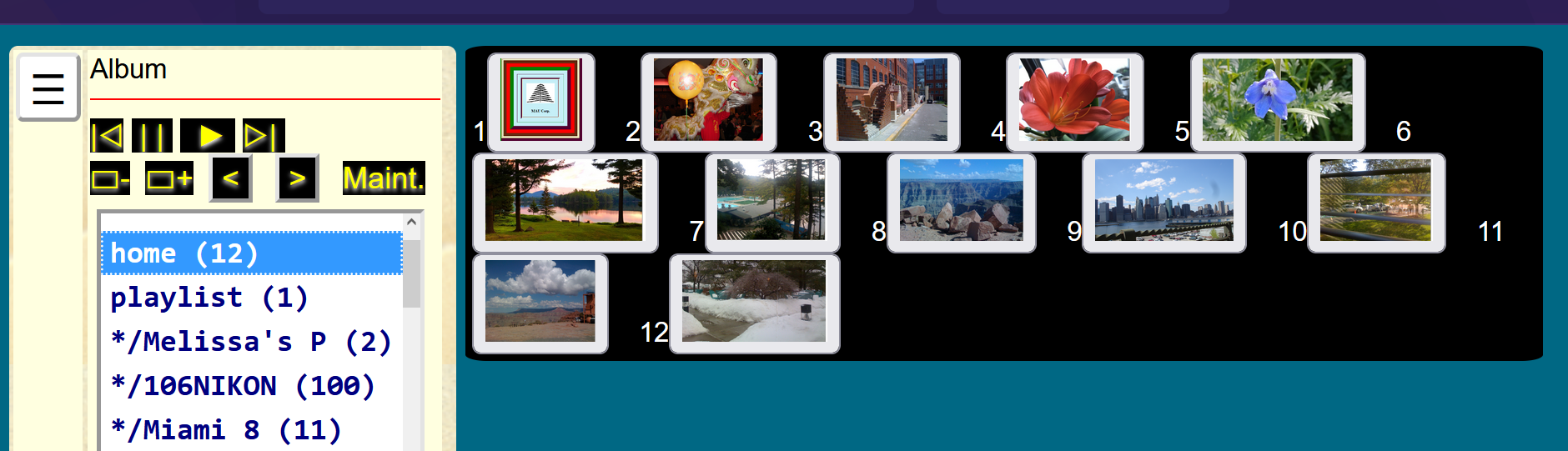 Slideshow365 app